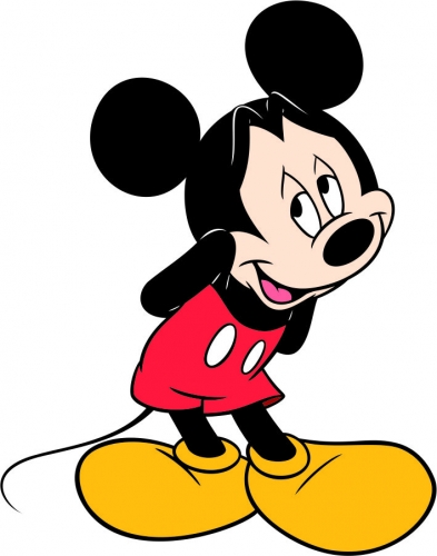 Mickey Mouse Logo 09 heat sticker