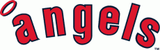 Los Angeles Angels 1971-1972 Wordmark Logo heat sticker