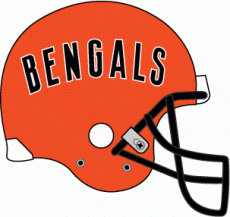Cincinnati Bengals 1980 Helmet Logo heat sticker