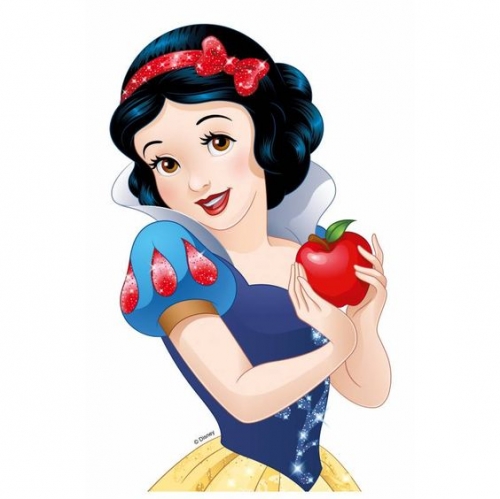 Snow White Logo 01 custom vinyl decal