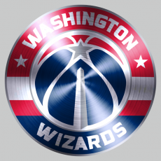 Washington Wizards Stainless steel logo heat sticker