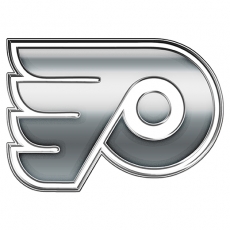 Philadelphia Flyers Silver Logo heat sticker