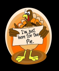Thanksgiving Day Logo 21 heat sticker