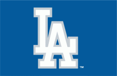 Los Angeles Dodgers 1999-2002 Batting Practice Logo heat sticker