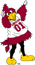 South Carolina Gamecocks 2002-Pres Mascot Logo heat sticker