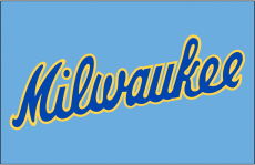 Milwaukee Brewers 1978-1985 Jersey Logo custom vinyl decal
