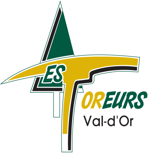 Val-d'Or Foreurs 2011 12-Pres Primary Logo custom vinyl decal