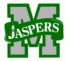 Manhattan Jaspers 1981-2011 Alternate Logo custom vinyl decal