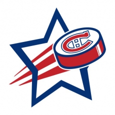 Montreal Canadiens Hockey Goal Star logo heat sticker